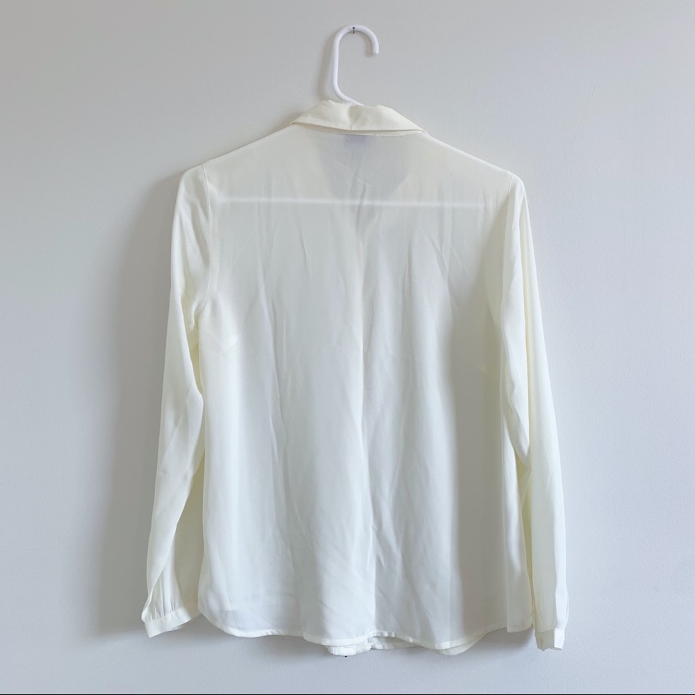 White Button-Down Top - image 3